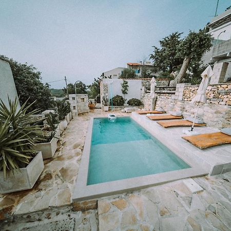 Villa Antonia'S Stonebuilt Mansion With A Private Pool à Arménoi Extérieur photo