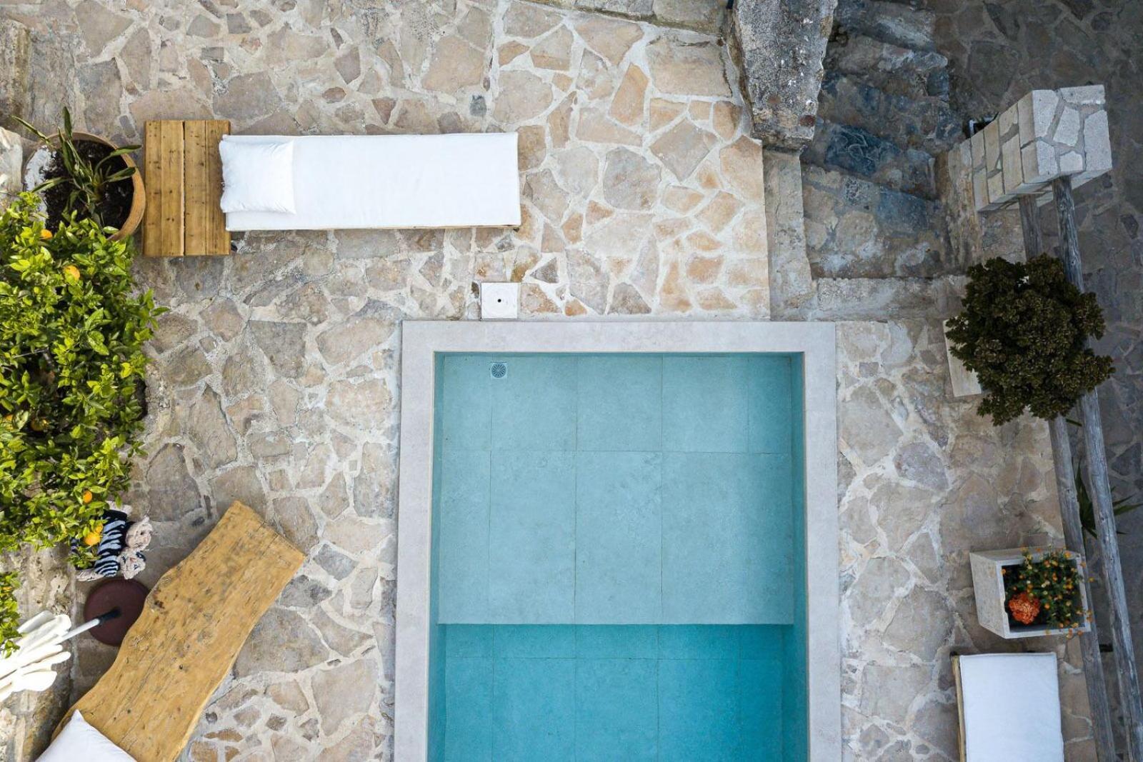 Villa Antonia'S Stonebuilt Mansion With A Private Pool à Arménoi Extérieur photo